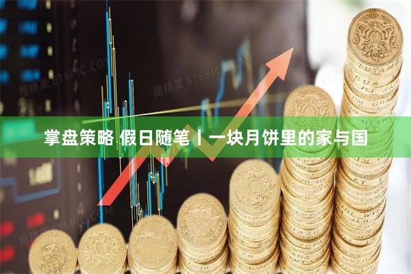 掌盘策略 假日随笔丨一块月饼里的家与国