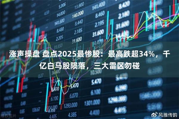涨声操盘 盘点2025最惨股：最高跌超34%，千亿白马股陨落，三大雷区勿碰